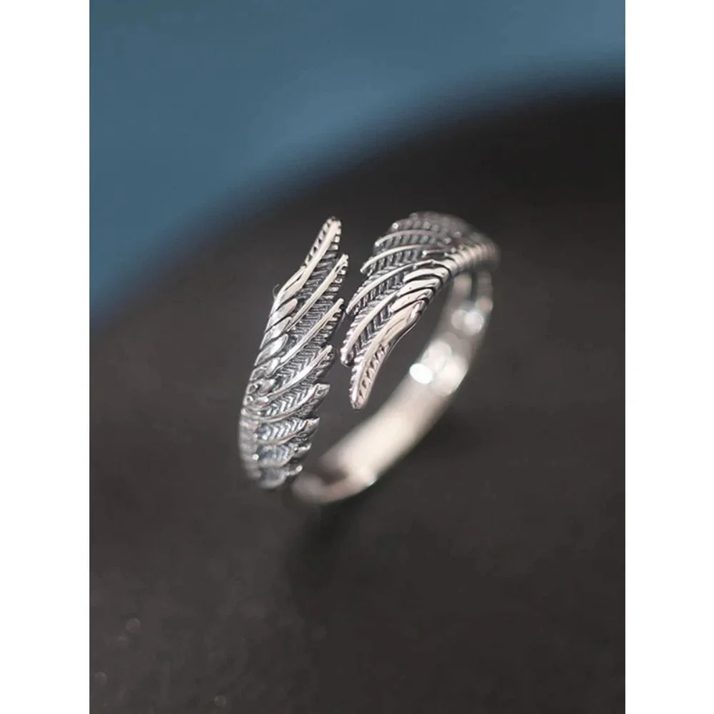 Angel‎ Wing Ring | 925 Sterling Silver
